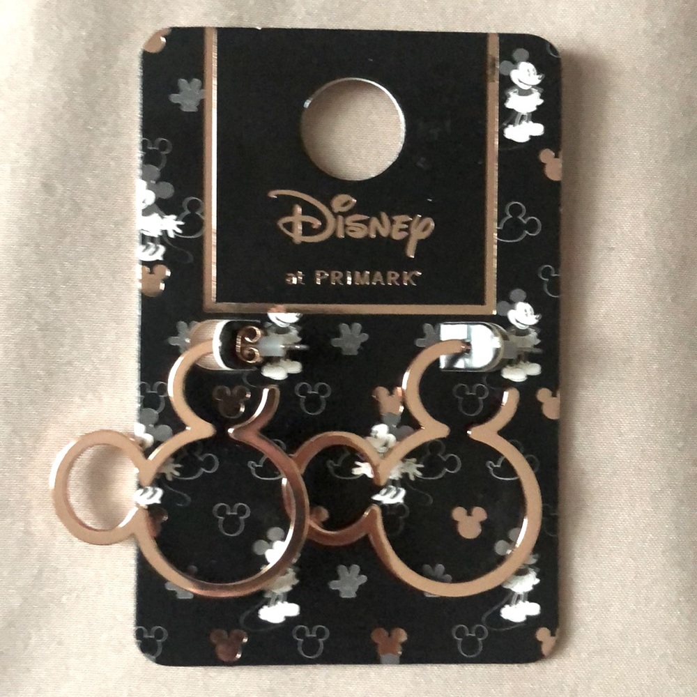 Mickey Mouse Hoop Earrings